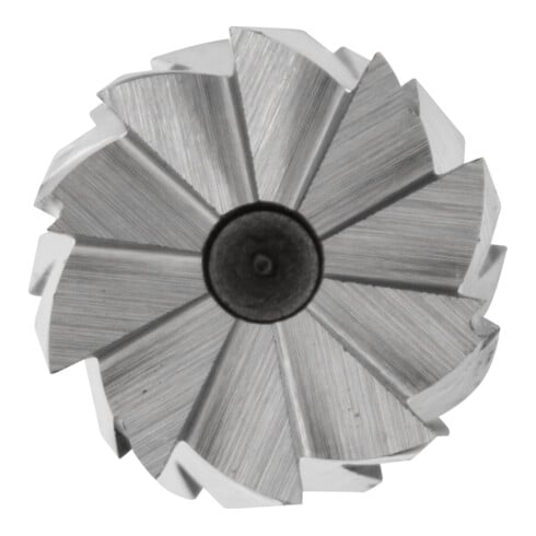 PFERD TOOLS Hartmetall Frässtift Zylinder ZYAS stirnverzahnt Ø 04x13mm Schaft-Ø 6mm Z4 universal mittel fein