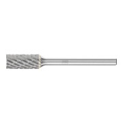PFERD TOOLS Hartmetall Frässtift Zylinder ZYAS stirnverzahnt Ø 06x13mm Schaft-Ø 3mm Z3P universal mittel kreuzverzahnt