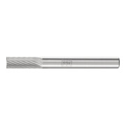 PFERD TOOLS Hartmetall Frässtift Zylinder ZYAS stirnverzahnt Ø 06x16 mm Schaft-Ø 6 mm Z5 universal fein