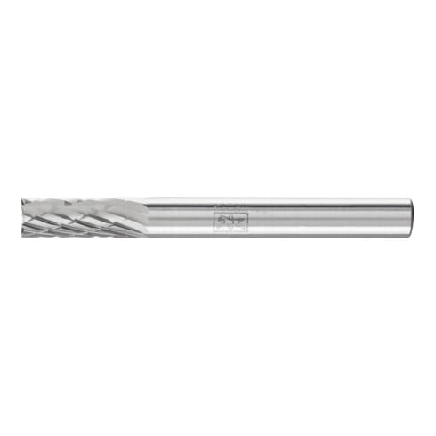 PFERD TOOLS Hartmetall Frässtift Zylinder ZYAS stirnverzahnt Ø 06x16mm Schaft-Ø 6mm Z3P universal mittel kreuzverzahnt