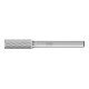 PFERD TOOLS Hartmetall Frässtift Zylinder ZYAS stirnverzahnt Ø 08x20mm Schaft-Ø 6 mm Z3 universal mittel-1