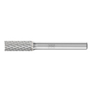 PFERD TOOLS Hartmetall Frässtift Zylinder ZYAS stirnverzahnt Ø 08x20mm Schaft-Ø 6mm Z4 universal mittel fein