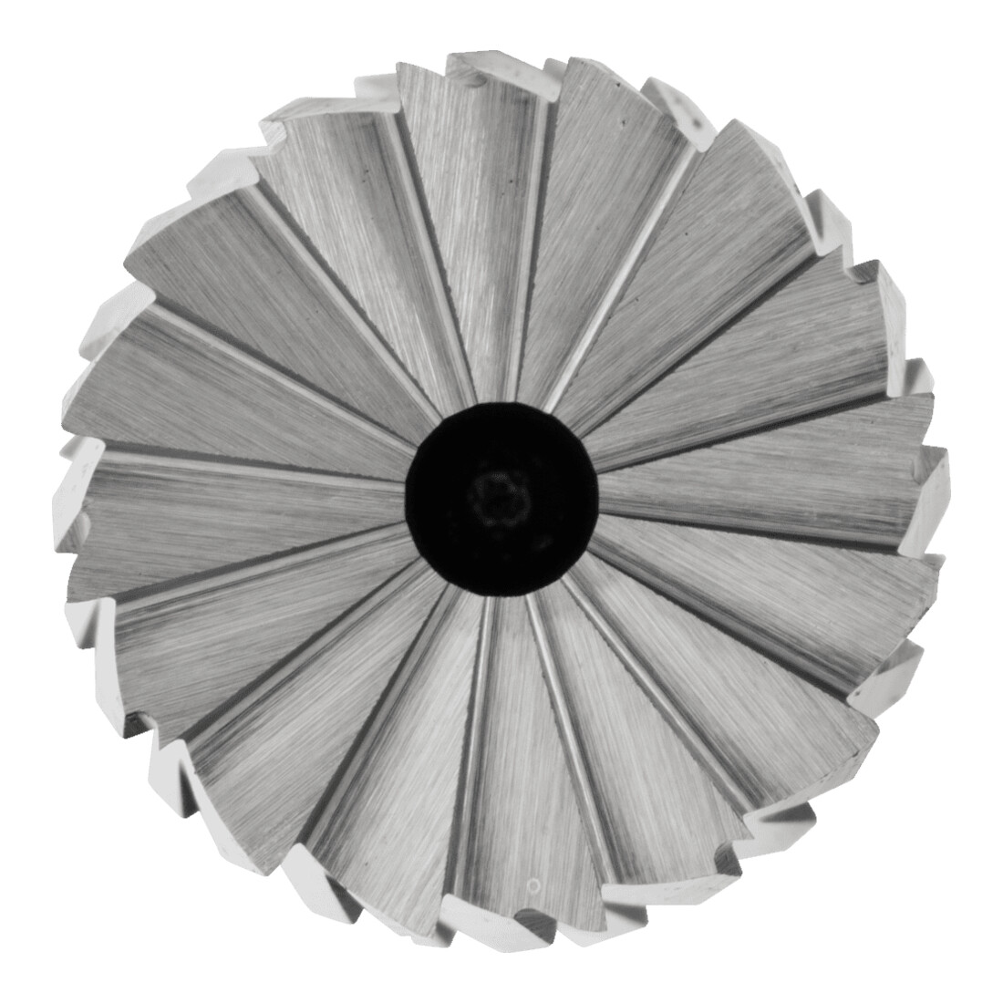 PFERD TOOLS Hartmetall Frässtift Zylinder ZYAS stirnverzahnt Ø 08x20mm Schaft-Ø 6mm Z4 universal mittel fein