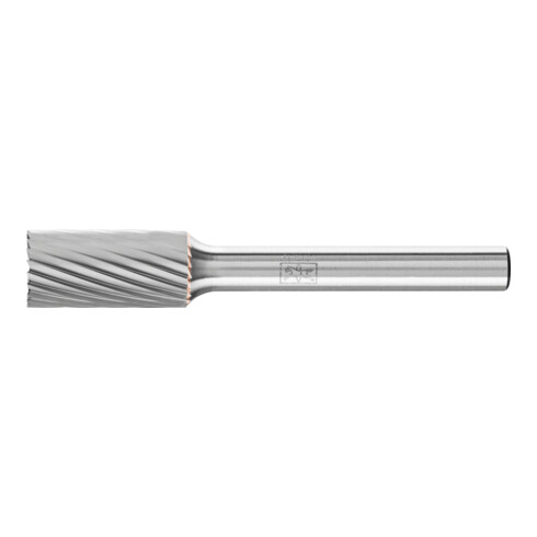PFERD TOOLS Hartmetall Frässtift Zylinder ZYAS stirnverzahnt Ø 10x20mm Schaft-Ø 6 mm Z3 universal mittel