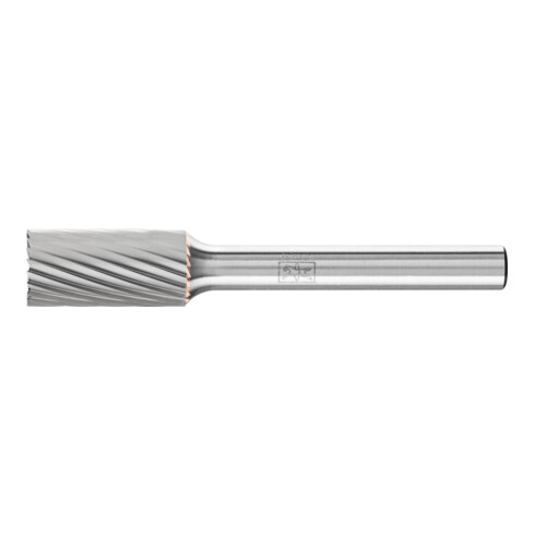 PFERD TOOLS Hartmetall Frässtift Zylinder ZYAS stirnverzahnt Ø 10x20mm Schaft-Ø 6 mm Z3 universal mittel