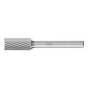 PFERD TOOLS Hartmetall Frässtift Zylinder ZYAS stirnverzahnt Ø 10x20mm Schaft-Ø 6 mm Z3 universal mittel