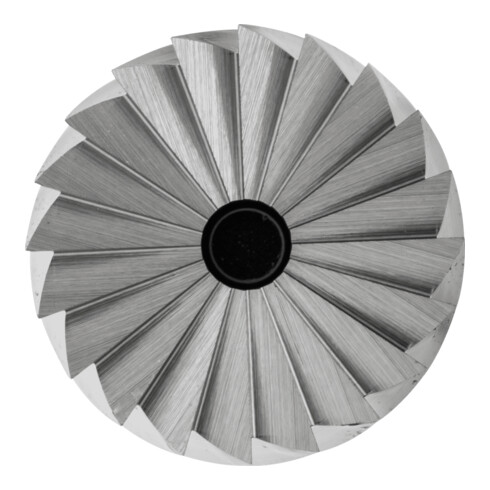 PFERD TOOLS Hartmetall Frässtift Zylinder ZYAS stirnverzahnt Ø 10x20mm Schaft-Ø 6 mm Z3 universal mittel