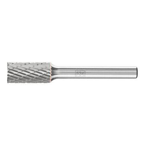 PFERD TOOLS Hartmetall Frässtift Zylinder ZYAS stirnverzahnt Ø 10x20mm Schaft-Ø 6mm Z3P universal mittel kreuzverzahnt