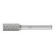 PFERD TOOLS Hartmetall Frässtift Zylinder ZYAS stirnverzahnt Ø 10x20mm Schaft-Ø 6mm Z4 universal mittel fein-1