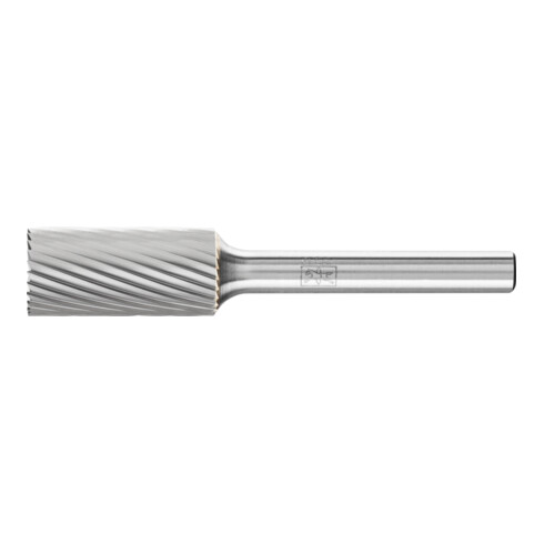 PFERD TOOLS Hartmetall Frässtift Zylinder ZYAS stirnverzahnt Ø 12x25 mm Schaft-Ø 6 mm Z3 universal mittel