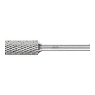 PFERD TOOLS Hartmetall Frässtift Zylinder ZYAS stirnverzahnt Ø 12x25mm Schaft-Ø 6mm Z3P universal mittel kreuzverzahnt