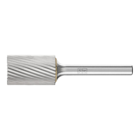 PFERD TOOLS Hartmetall Frässtift Zylinder ZYAS stirnverzahnt Ø 16x25 mm Schaft-Ø 6 mm Z3 universal mittel