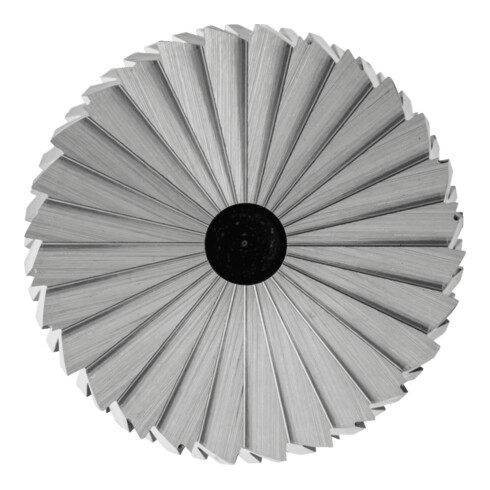 PFERD TOOLS Hartmetall Frässtift Zylinder ZYAS stirnverzahnt Ø 16x25mm Schaft-Ø 6mm Z4 universal mittel fein