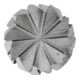 PFERD TOOLS Hartmetall Frässtift Zylinder ZYAS stirnverzahnt Ø 02x10mm Schaft-Ø 3mm Z4 universal mittel fein