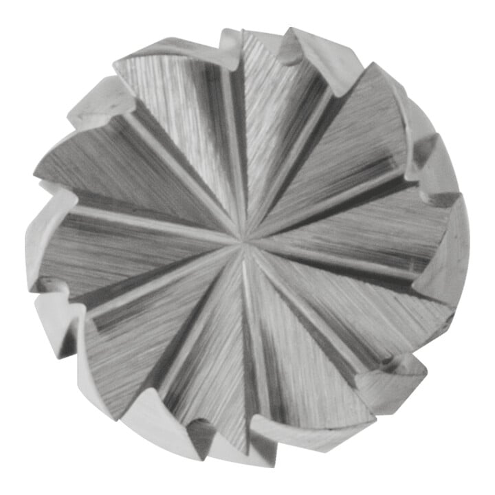 PFERD TOOLS Hartmetall Frässtift Zylinder ZYAS stirnverzahnt Ø 03x13mm Schaft-Ø 3mm Z3P universal mittel kreuzverzahnt