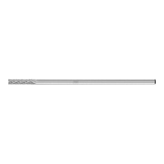PFERD TOOLS Hartmetall Frässtift Zylinder ZYAS stirnverzahnt Ø 03x13mm Schaft-Ø 3x75mm Z3P universal mittel kreuzverzahnt