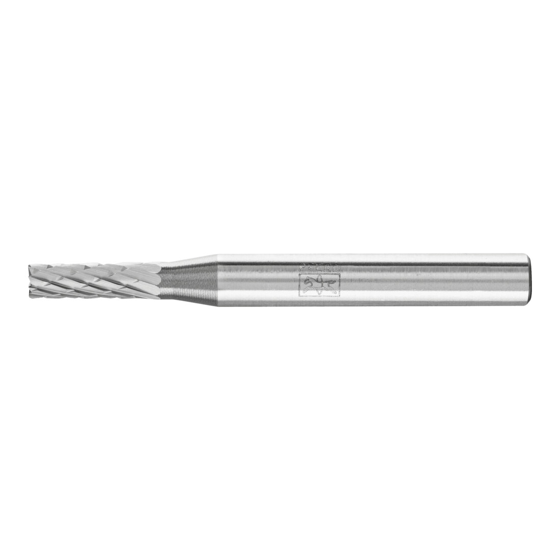 PFERD TOOLS Hartmetall Frässtift Zylinder ZYAS stirnverzahnt Ø 04x13mm Schaft-Ø 6mm Z4 universal mittel fein