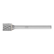 PFERD TOOLS Hartmetall Frässtift Zylinder ZYAS stirnverzahnt Ø 06x07mm Schaft-Ø 3mm Z3P universal mittel kreuzverzahnt-1