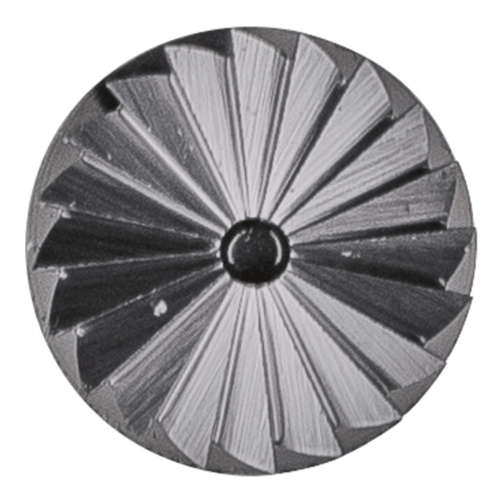 PFERD TOOLS Hartmetall Frässtift Zylinder ZYAS stirnverzahnt Ø 06x13 mm Schaft-Ø 3 mm Z5 universal fein