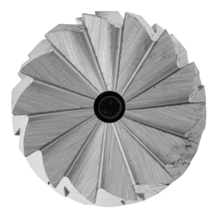 PFERD TOOLS Hartmetall Frässtift Zylinder ZYAS stirnverzahnt Ø 06x13mm Schaft-Ø 3mm Z3P universal mittel kreuzverzahnt