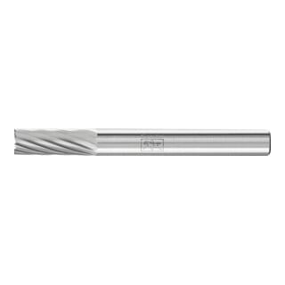 PFERD TOOLS Hartmetall Frässtift Zylinder ZYAS stirnverzahnt Ø 06x16 mm Schaft-Ø 6 mm Z3 universal mittel
