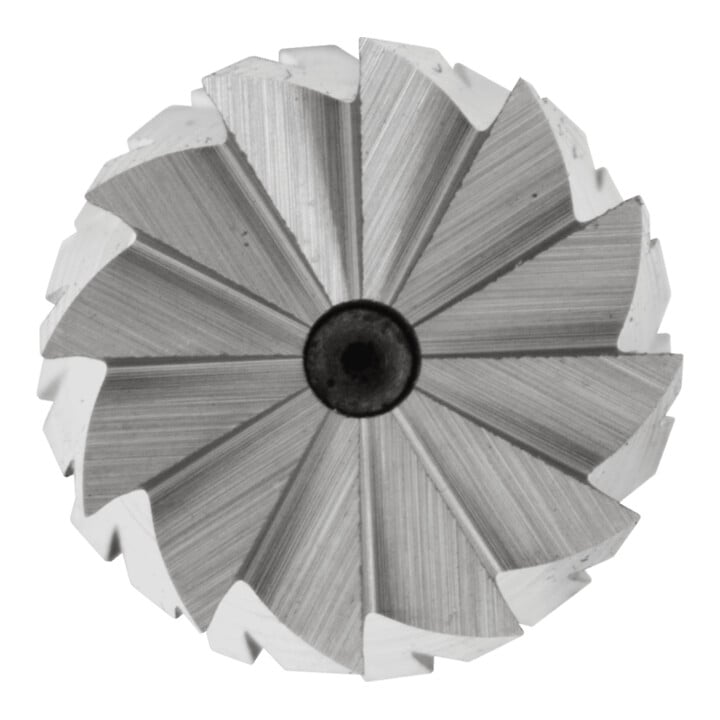 PFERD TOOLS Hartmetall Frässtift Zylinder ZYAS stirnverzahnt Ø 06x16mm Schaft-Ø 6mm Z4 universal mittel fein