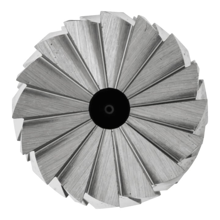 PFERD TOOLS Hartmetall Frässtift Zylinder ZYAS stirnverzahnt Ø 08x20mm Schaft-Ø 6mm Z3P universal mittel kreuzverzahnt