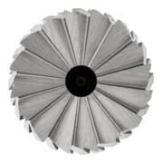 PFERD TOOLS Hartmetall Frässtift Zylinder ZYAS stirnverzahnt Ø 08x20mm Schaft-Ø 6mm Z4 universal mittel fein-3