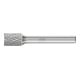 PFERD TOOLS Hartmetall Frässtift Zylinder ZYAS stirnverzahnt Ø 10x13mm Schaft-Ø 6mm Z3P universal mittel kreuzverzahnt
