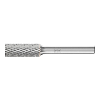 PFERD TOOLS Hartmetall Frässtift Zylinder ZYAS stirnverzahnt Ø 10x25mm Schaft-Ø 6mm Z3P universal mittel kreuzverzahnt