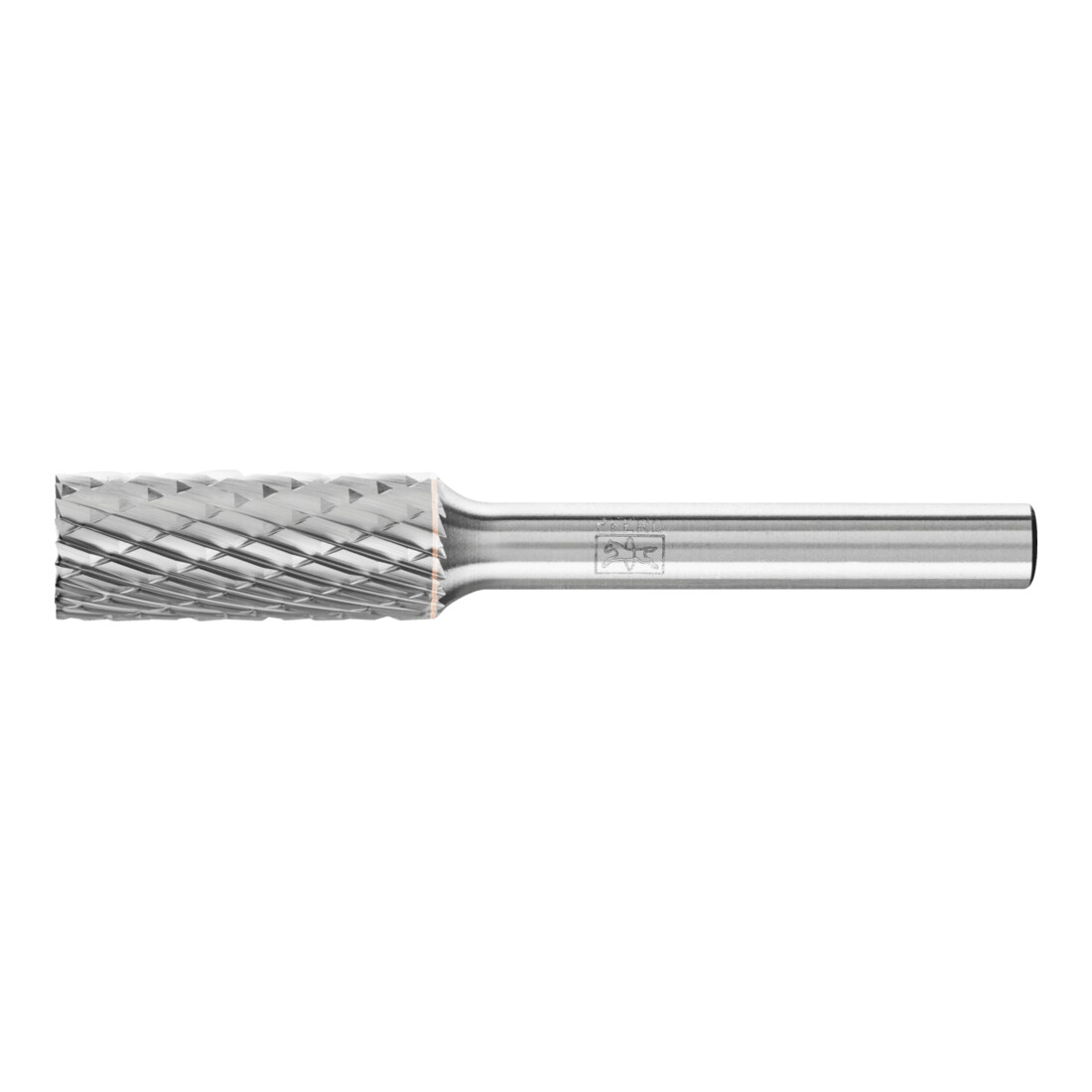 PFERD TOOLS Hartmetall Frässtift Zylinder ZYAS stirnverzahnt Ø 10x25mm Schaft-Ø 6mm Z3P universal mittel kreuzverzahnt