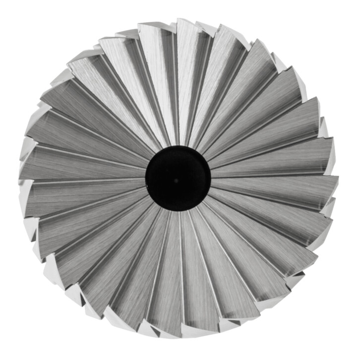 PFERD TOOLS Hartmetall Frässtift Zylinder ZYAS stirnverzahnt Ø 12x25mm Schaft-Ø 6mm Z3P universal mittel kreuzverzahnt