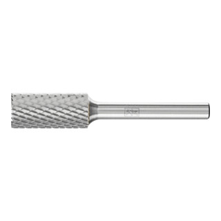 PFERD TOOLS Hartmetall Frässtift Zylinder ZYAS stirnverzahnt Ø 12x25mm Schaft-Ø 6mm Z4 universal mittel fein