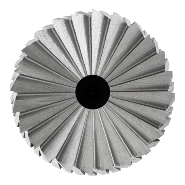 PFERD TOOLS Hartmetall Frässtift Zylinder ZYAS stirnverzahnt Ø 12x25mm Schaft-Ø 6mm Z4 universal mittel fein