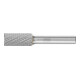 PFERD TOOLS Hartmetall Frässtift Zylinder ZYAS stirnverzahnt Ø 12x25mm Schaft-Ø 8mm Z3P universal mittel kreuzverzahnt
