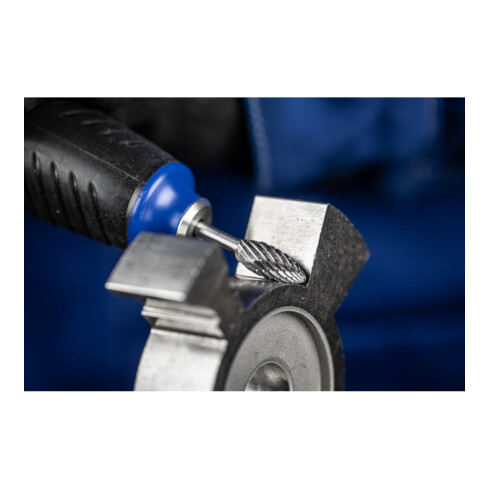 PFERD TOOLS Hartmetall Hochleistungsfrässtift ALLROUND Flamme B Ø06x13 mm Schaft-Ø 3 mm universal grob