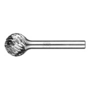 PFERD TOOLS Hartmetall Hochleistungsfrässtift ALLROUND Kugel KUD Ø 16x14 mm Schaft-Ø 6 mm universal grob