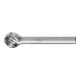 PFERD TOOLS Hartmetall Hochleistungsfrässtift ALLROUND Kugel KUD Ø 12x10mm Schaft-Ø 6 mm universal grob