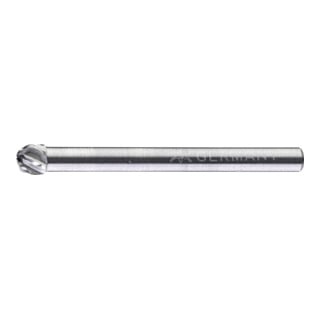 PFERD TOOLS Hartmetall Hochleistungsfrässtift ALLROUND Kugel KUD Ø04x03 mm Schaft-Ø 3 mm universal grob