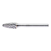 PFERD TOOLS Hartmetall Hochleistungsfrässtift ALLROUND Rundbogen RBF Ø06x13mm Schaft-Ø 3mm universal grob