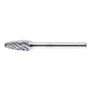 PFERD TOOLS Hartmetall Hochleistungsfrässtift ALLROUND Rundbogen RBF Ø06x13mm Schaft-Ø 3mm universal grob