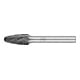 PFERD TOOLS Hartmetall Hochleistungsfrässtift ALLROUND Rundbogen RBF Ø 10x20mm Schaft-Ø 6mm HICOAT universal