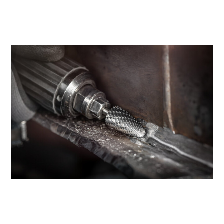 PFERD TOOLS Hartmetall Hochleistungsfrässtift ALLROUND Rundbogen RBF Ø 16x30mm Schaft-Ø 6mm universal grob