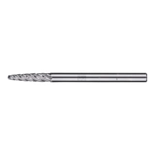PFERD TOOLS Hartmetall Hochleistungsfrässtift ALLROUND Rundbogen RBF Ø03x13mm Schaft-Ø 3mm universal grob