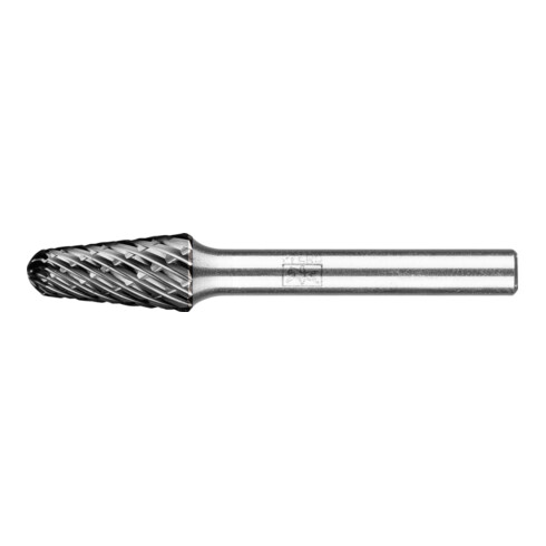 PFERD TOOLS Hartmetall Hochleistungsfrässtift ALLROUND Rundkegel KEL Ø 10x20mm Schaft-Ø 6mm HICOAT universal