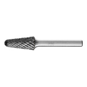 PFERD TOOLS Hartmetall Hochleistungsfrässtift ALLROUND Rundkegel KEL Ø 12x25mm Schaft-Ø 6mm HICOAT universal