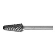 PFERD TOOLS Hartmetall Hochleistungsfrässtift ALLROUND Rundkegel KEL Ø 12x25mm Schaft-Ø 6mm HICOAT universal