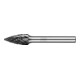 PFERD TOOLS Hartmetall Hochleistungsfrässtift ALLROUND Spitzbogen SPG Ø 10x20mm Schaft-Ø 6mm HICOAT universal