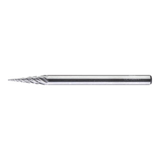 PFERD TOOLS Hartmetall Hochleistungsfrässtift ALLROUND Spitzkegel SKM Ø03x11mm Schaft-Ø 3mm universal grob