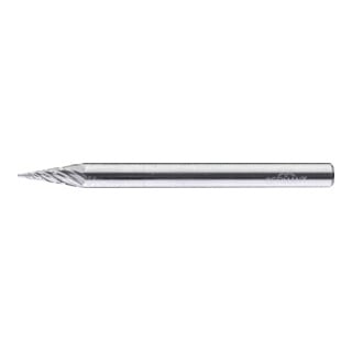 PFERD TOOLS Hartmetall Hochleistungsfrässtift ALLROUND Spitzkegel SKM Ø03x07mm Schaft-Ø 3mm universal grob